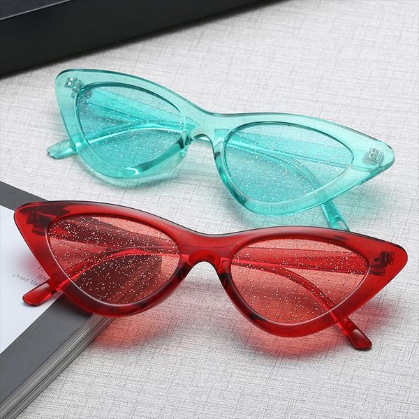 small sunglasses women vintage cateye glasses frame tint shiny lens cat eye shades uv400, White;black
small sunglasses women vintage cateye glasses frame tint shiny lens cat eye shades uv400, White;black