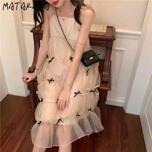 matakawa spaghetti strap midi dress women summer french vestido bow mesh robe femme ruffle sleeveless women dresses 210513, Black;gray
matakawa spaghetti strap midi dress women summer french vestido bow mesh robe femme ruffle sleeveless women dresses 210513, Black;gray
