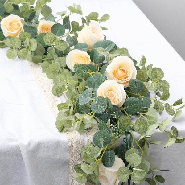 decorative flowers & wreaths fake peony rose vines artificial garland vintage eucalyptus hanging plant for wedding arch door party decor
decorative flowers & wreaths fake peony rose vines artificial garland vintage eucalyptus hanging plant for wedding arch door party decor