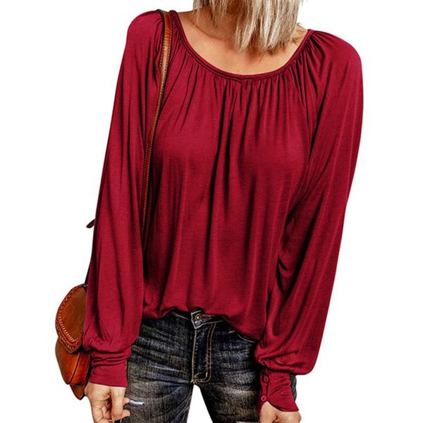 women's t-shirt for women fashion streetwear o-neck long sleeve sweatshirts autumn winter casual pleated pullover 2021, White
women's t-shirt for women fashion streetwear o-neck long sleeve sweatshirts autumn winter casual pleated pullover 2021, White