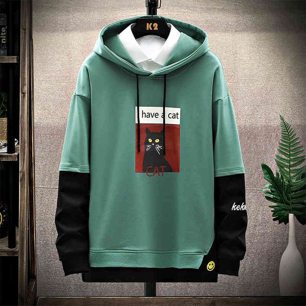 men's hoodies & sweatshirts black cat printed men autumn warm korean loose hooded man streetwear casual pullovers p9f2
men's hoodies & sweatshirts black cat printed men autumn warm korean loose hooded man streetwear casual pullovers p9f2