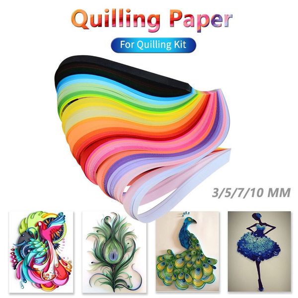 260 pces 26 colours stomping strips of paper padding 3/5/7/10mm for quilling kit good quality paper quilling
260 pces 26 colours stomping strips of paper padding 3/5/7/10mm for quilling kit good quality paper quilling