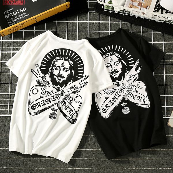 65% off outlet online store variety ins men's fashion brand summer short sleeve clothes, t-shirt, lovers' trend, versatile. half s, White;black
65% off outlet online store variety ins men's fashion brand summer short sleeve clothes, t-shirt, lovers' trend, versatile. half s, White;black