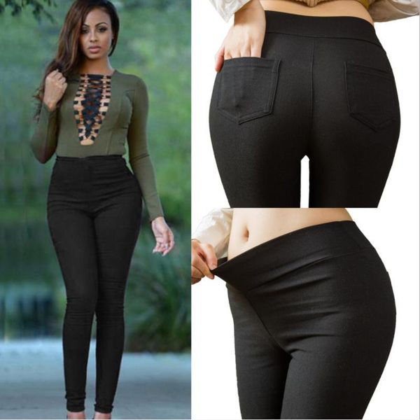 women's leggings women pocket push up hip fitness leggins elastic high waist slim jogging pants female, Black
women's leggings women pocket push up hip fitness leggins elastic high waist slim jogging pants female, Black