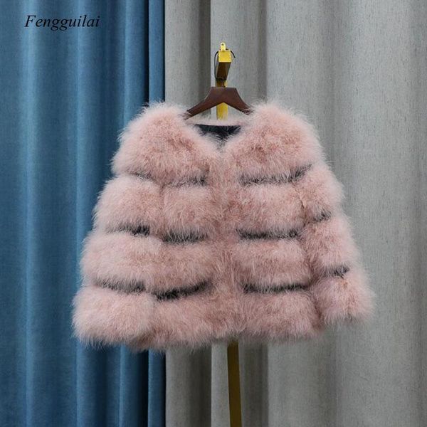 women's fur & faux autumn winter ostrich coat 2021 jacket female fire chicken short section long sleeve slim, Black
women's fur & faux autumn winter ostrich coat 2021 jacket female fire chicken short section long sleeve slim, Black