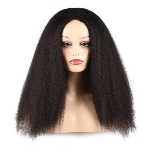 synthetic wigs kinky straight wig for black women yaki long 26inch perruque heat resistant fiber 6 colors
synthetic wigs kinky straight wig for black women yaki long 26inch perruque heat resistant fiber 6 colors