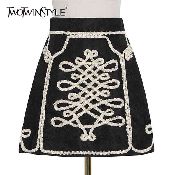heavy printing hit color skirt for women high waist mini vintage skirts female fashion clothing spring 210521, Black
heavy printing hit color skirt for women high waist mini vintage skirts female fashion clothing spring 210521, Black