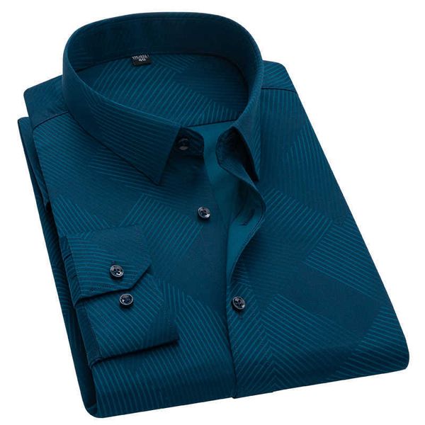 men's fashion stretch print long sleeve dress shirts pocket-less design comfortable standard-fit outerwear casual office shirt 210628, White;black
men's fashion stretch print long sleeve dress shirts pocket-less design comfortable standard-fit outerwear casual office shirt 210628, White;black