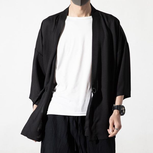 ethnic clothing traditional japanese style cardigan samurai kimono haori japan men retro warrior yukata obi asian coat plus size, Red
ethnic clothing traditional japanese style cardigan samurai kimono haori japan men retro warrior yukata obi asian coat plus size, Red