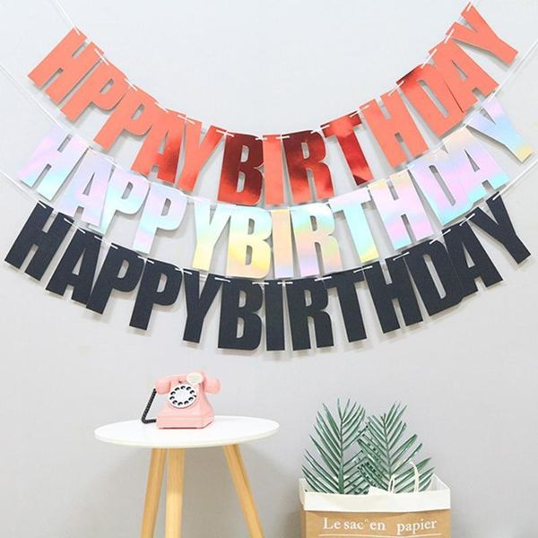 party decoration paper bunting garland banners flags happy birthday banner supplies decor
party decoration paper bunting garland banners flags happy birthday banner supplies decor