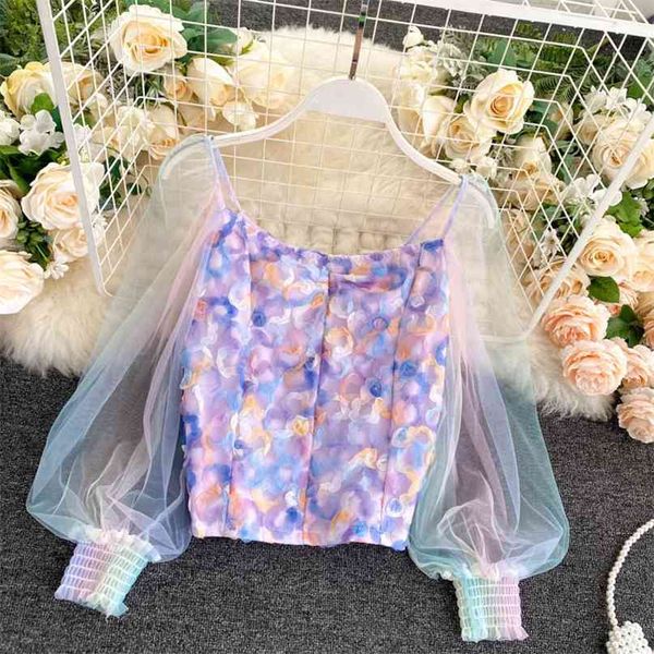 women fashion square neck gradient mesh long sleeve stitching lace chiffon shirts elegant blouse r781 210527, White
women fashion square neck gradient mesh long sleeve stitching lace chiffon shirts elegant blouse r781 210527, White