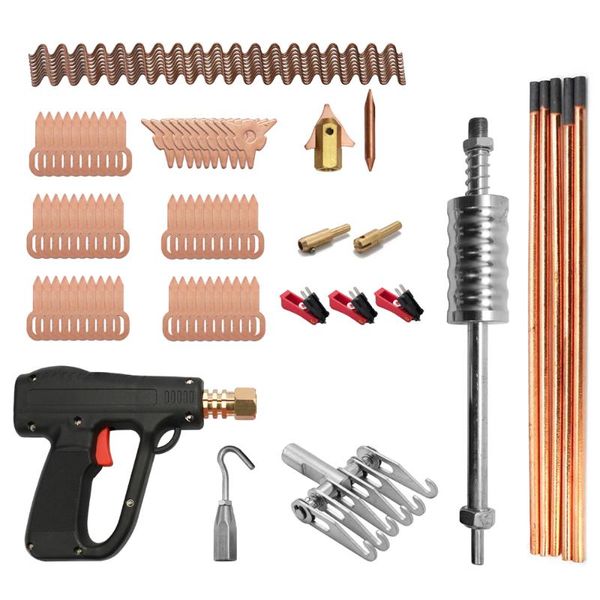 professional hand tool sets 86pcs dent puller kit car body repairing tools spot welding electrodes spotter weld machine removing dents remov
professional hand tool sets 86pcs dent puller kit car body repairing tools spot welding electrodes spotter weld machine removing dents remov