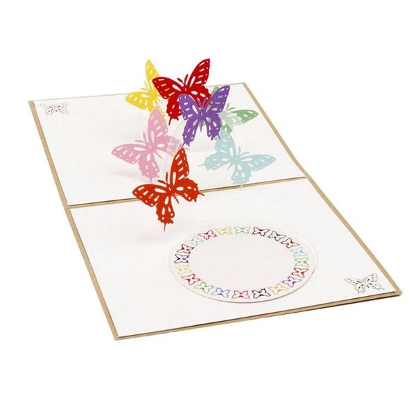 greeting cards 3d up card butterfly happy anniversary birthday valentine christmas wholesales
greeting cards 3d up card butterfly happy anniversary birthday valentine christmas wholesales