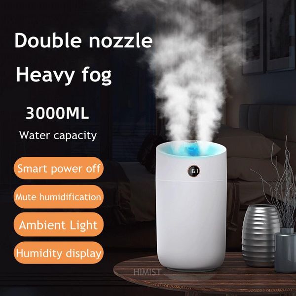humidifiers 3l double nozzle usb air humidifier water mist maker diffuser with colorful led light for home purifier aroma humidificador
humidifiers 3l double nozzle usb air humidifier water mist maker diffuser with colorful led light for home purifier aroma humidificador