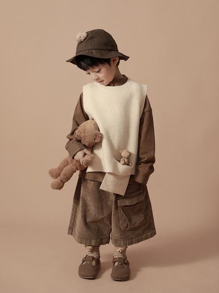 waistcoat children's personality knitted vest autumn korean trend boys casual solid color pullover, Camo
waistcoat children's personality knitted vest autumn korean trend boys casual solid color pullover, Camo
