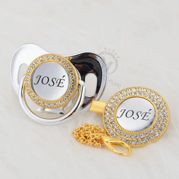 pacifiers# miyocar custom any name po can make gold bling pacifier and clip silver elegant bpa dummy unique design p8-w
pacifiers# miyocar custom any name po can make gold bling pacifier and clip silver elegant bpa dummy unique design p8-w