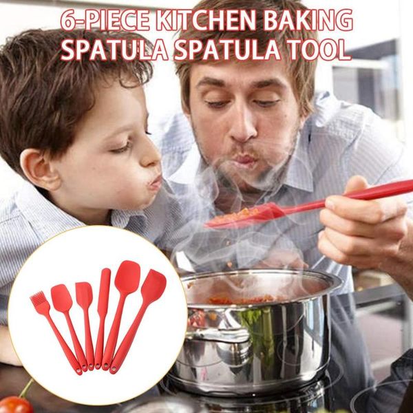 6pcs/set multifunctional practical baking spatulas tool non-stick set silicone kitchen utensils batter spatula scraper & pastry tools
6pcs/set multifunctional practical baking spatulas tool non-stick set silicone kitchen utensils batter spatula scraper & pastry tools