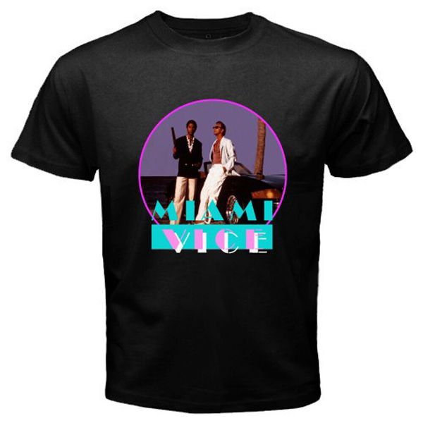 New MIAMI VICE Retro TV Series Don Johnson Men's Black T-Shirt Size S to 3XL, White;black
New MIAMI VICE Retro TV Series Don Johnson Men's Black T-Shirt Size S to 3XL, White;black