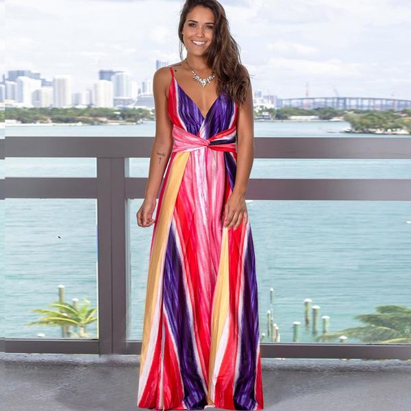 casual dresses summer dress women clothes printed high waist camisole backless long plus size woman party night, Black;gray
casual dresses summer dress women clothes printed high waist camisole backless long plus size woman party night, Black;gray