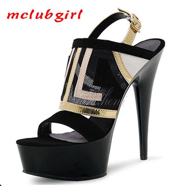 mclubgirl 15cm heels color blocked round head suede sandal buckle heighten high female lyp sandals, Black
mclubgirl 15cm heels color blocked round head suede sandal buckle heighten high female lyp sandals, Black