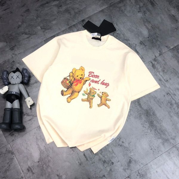 design clothing three basket bears men and women lovers fashion casual t-shirt summer new short sleeve embroidery letter qingdao jimo, White
design clothing three basket bears men and women lovers fashion casual t-shirt summer new short sleeve embroidery letter qingdao jimo, White