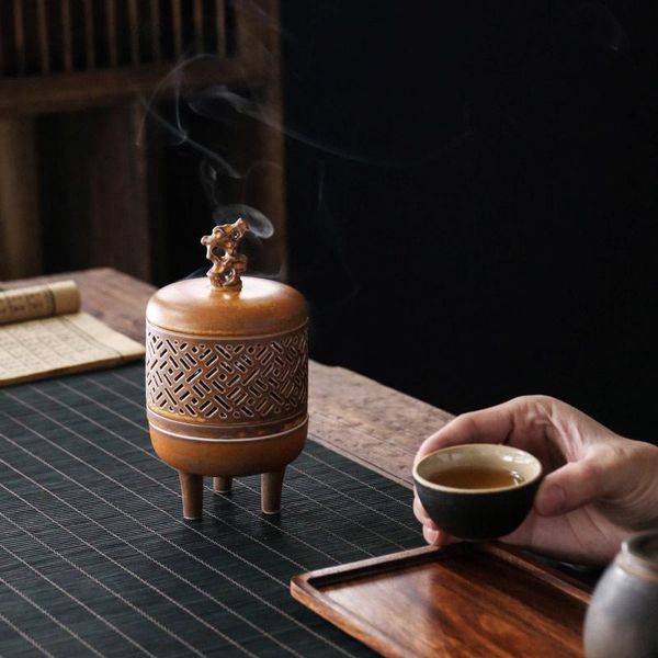 fragrance lamps antique indoor ceramic incense burner sandalwood chinese ancient zen home decoration censer
fragrance lamps antique indoor ceramic incense burner sandalwood chinese ancient zen home decoration censer