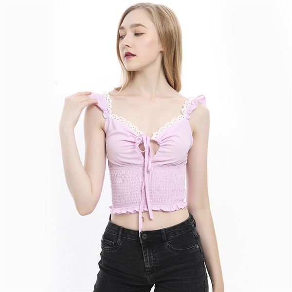 women's tanks & camis women summer crop black ruched bow slim ladies wide strap tees skinny femme camisole s kd37, White
women's tanks & camis women summer crop black ruched bow slim ladies wide strap tees skinny femme camisole s kd37, White