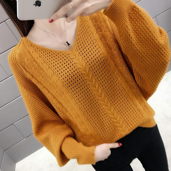 women's sweaters female winter sweater women v neck plus size solid pullover hollow out long sleeve knitted zy4483, White;black
women's sweaters female winter sweater women v neck plus size solid pullover hollow out long sleeve knitted zy4483, White;black