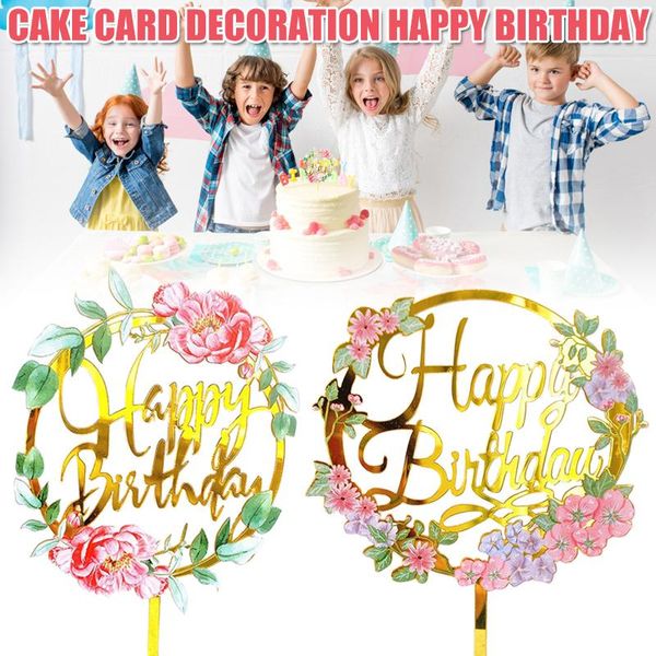other event & party supplies gold acrylic cake er with flower design happy birthday decoration for kid kitchen accessories
other event & party supplies gold acrylic cake er with flower design happy birthday decoration for kid kitchen accessories