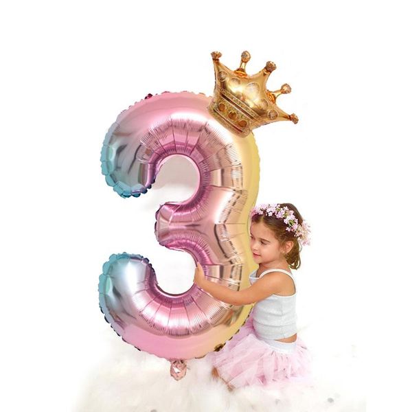 party decoration 2pcs/lot 32 inch rose gold crown digit 0-9 number foil balloon with boy girl birthday baby shower kids decor
party decoration 2pcs/lot 32 inch rose gold crown digit 0-9 number foil balloon with boy girl birthday baby shower kids decor