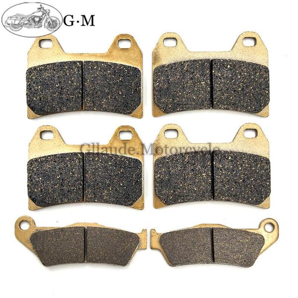 motorcycle brakes front / rear brake pads sets for aprilia rst futura 1000 2001-2002 2003 2004