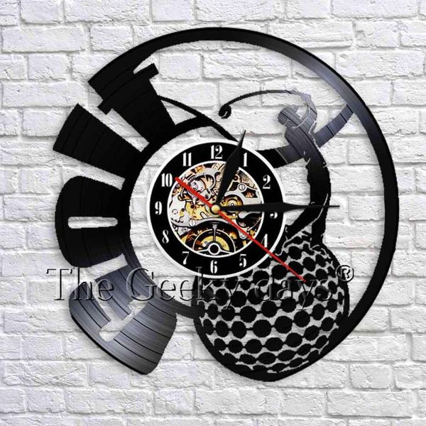 wall clocks 1piece golf club decor personality clock make of record dial vision 3d watches gift for lover
wall clocks 1piece golf club decor personality clock make of record dial vision 3d watches gift for lover