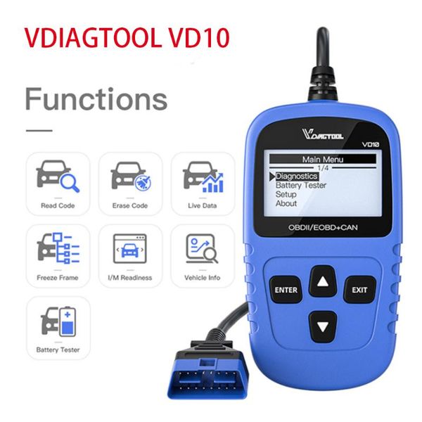 code readers & scan tools vd10 obdii/obd2 reader scanner eobd auto diagnostic tool read fault with multi-language car
code readers & scan tools vd10 obdii/obd2 reader scanner eobd auto diagnostic tool read fault with multi-language car