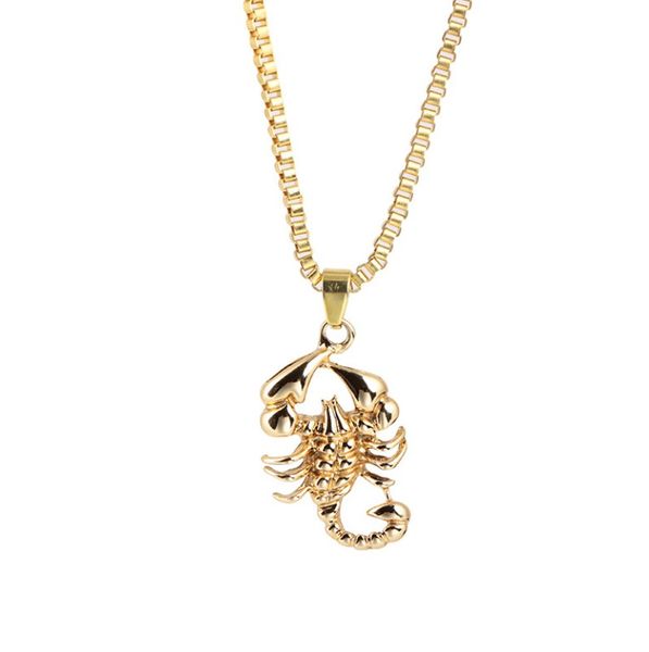 hip hop scorpion pendant necklace men's neutral hiphop jewelry manufacturers spot wholesale, Silver
hip hop scorpion pendant necklace men's neutral hiphop jewelry manufacturers spot wholesale, Silver