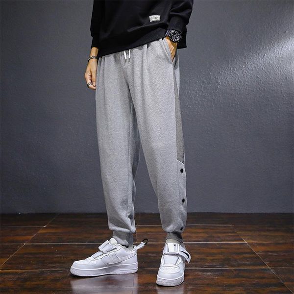 men's pants 2021 autumn side button loose sweatpants men streetwear jogger black grey casual harem trousers plus size 6xl 7xl 8xl
men's pants 2021 autumn side button loose sweatpants men streetwear jogger black grey casual harem trousers plus size 6xl 7xl 8xl