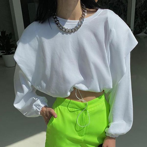 japan style hoodie spring autumn korean fashion loose casual solid color drawstring short fake two round neck long sleeve women's hoodi, Black
japan style hoodie spring autumn korean fashion loose casual solid color drawstring short fake two round neck long sleeve women's hoodi, Black