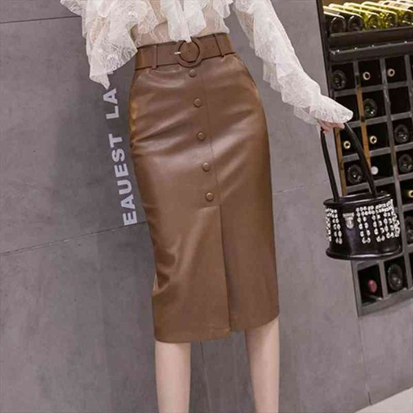 harajuku pu leather pencil womens skirts high waist single-breasted midi with belt plus size black khaki skirt jupe femme
harajuku pu leather pencil womens skirts high waist single-breasted midi with belt plus size black khaki skirt jupe femme