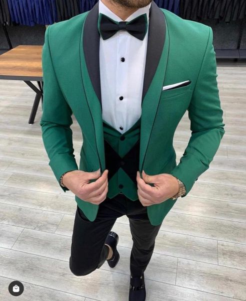 arrival green men suits costume wedding groom tuxedo slim fit terno masculino prom party blazer 3 pcs (jacket+pants+vest) men's & blaze, White;black
arrival green men suits costume wedding groom tuxedo slim fit terno masculino prom party blazer 3 pcs (jacket+pants+vest) men's & blaze, White;black