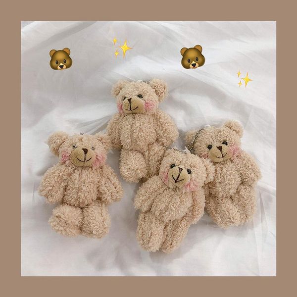 keychains cute girl keychain pendant plush bear doll bag car toy soft accessories keyring friend birthday gift, Silver
keychains cute girl keychain pendant plush bear doll bag car toy soft accessories keyring friend birthday gift, Silver