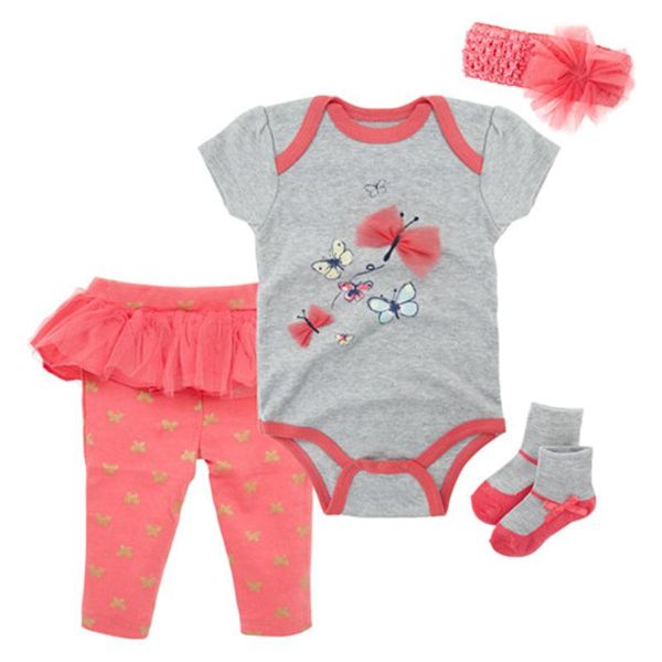 clothing sets honeyzone 4pcs/set ubranka dla niemowlat baby kleding meisje butterfly print infant bodysuit girl summer clothes 2021, White
clothing sets honeyzone 4pcs/set ubranka dla niemowlat baby kleding meisje butterfly print infant bodysuit girl summer clothes 2021, White