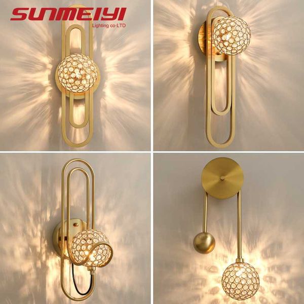 gold wall lamps crystal ball bedroom bedside light led modern sconce lights for living room corridor creative deco lighting lamp
gold wall lamps crystal ball bedroom bedside light led modern sconce lights for living room corridor creative deco lighting lamp