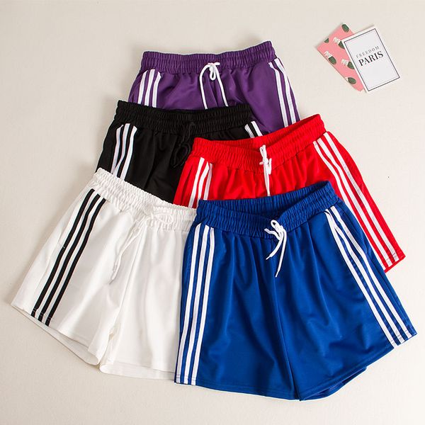 women's shorts ins sports summer three bar wide leg original bed bf style student loose running casual pants 1029, White;black
women's shorts ins sports summer three bar wide leg original bed bf style student loose running casual pants 1029, White;black