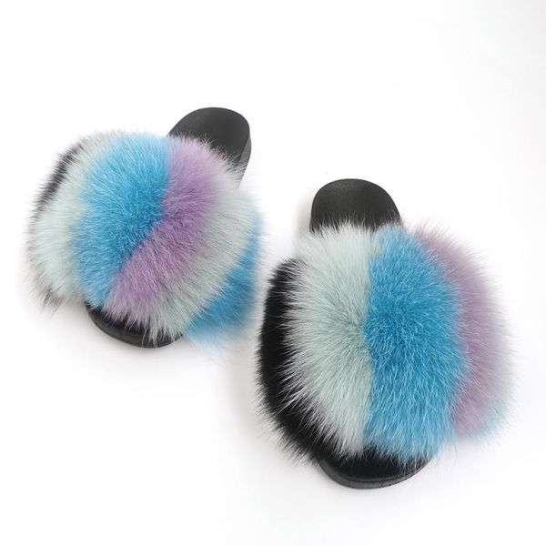 fashion fur slippers women furry cute rainbow plush woman sandals wholesale custom real slides extra fluffy, Black
fashion fur slippers women furry cute rainbow plush woman sandals wholesale custom real slides extra fluffy, Black
