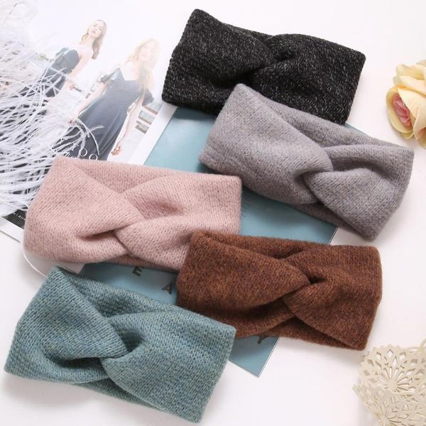 soft woolen cross braid knitted headband for women warmer ear solid color turban hairband hair accessories winter bandana1
soft woolen cross braid knitted headband for women warmer ear solid color turban hairband hair accessories winter bandana1