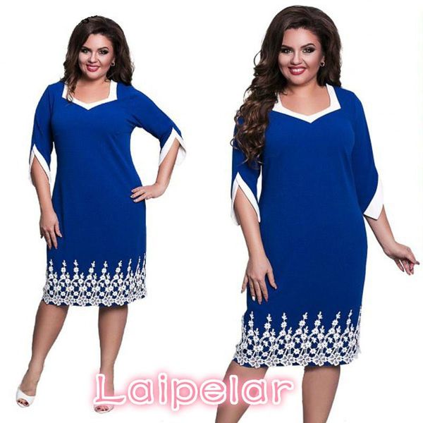 casual dresses women clothes plus size dress lace patchwork big sizes fashion office work solid blue vestidos l-6xl, Black;gray
casual dresses women clothes plus size dress lace patchwork big sizes fashion office work solid blue vestidos l-6xl, Black;gray