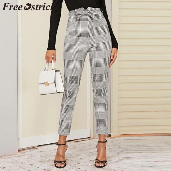 women's pants & capris ostrich women high waist striped strap with tight plaid slim fitness elastic full length, Black;white
women's pants & capris ostrich women high waist striped strap with tight plaid slim fitness elastic full length, Black;white