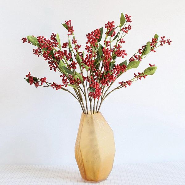 decorative flowers & wreaths 10pcs simulation plastic small fruit branch home decoration flower berries
decorative flowers & wreaths 10pcs simulation plastic small fruit branch home decoration flower berries