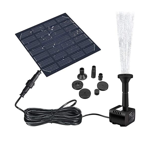 1.2w 180l/h brushless solar panel fountain water pump for garden pool pond aquarium
1.2w 180l/h brushless solar panel fountain water pump for garden pool pond aquarium