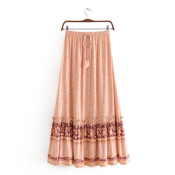 skirts women summer beach long pink floral print bohemian holiday seaside casual maxi elastic waist drawstring boho skirt, Black
skirts women summer beach long pink floral print bohemian holiday seaside casual maxi elastic waist drawstring boho skirt, Black