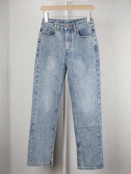 women jeans pants 2021 early autumn slit straight loose high waist retro denim women's, Blue
women jeans pants 2021 early autumn slit straight loose high waist retro denim women's, Blue